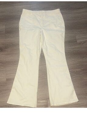 Democracy Off-White Flared Pants